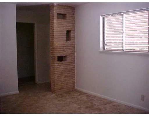 a view of wooden door