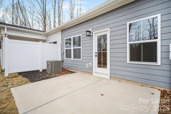a view of a house with a patio
