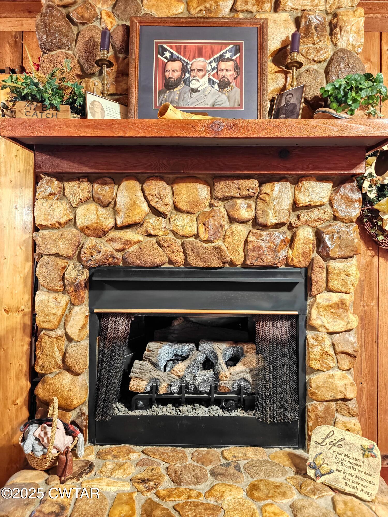 315 Coast Guard Road Buchanan, TN 38222 - Photo 16 of 41 a front view of a fireplace