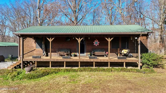 a view of an ocean and beach