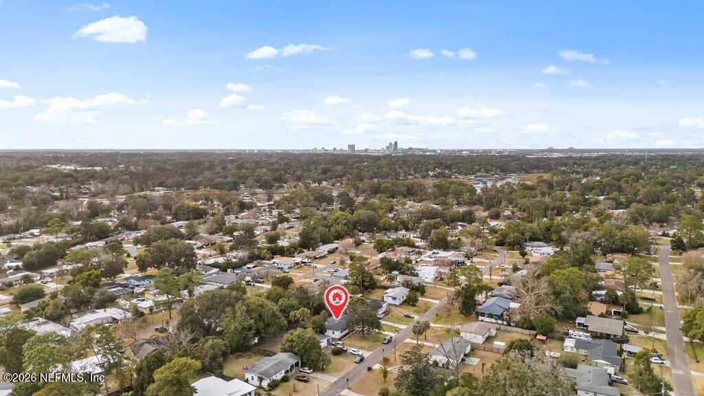 1138 Halifax Road Jacksonville, FL 32216 - Photo 32 of 34 an aerial view of residential houses with city view