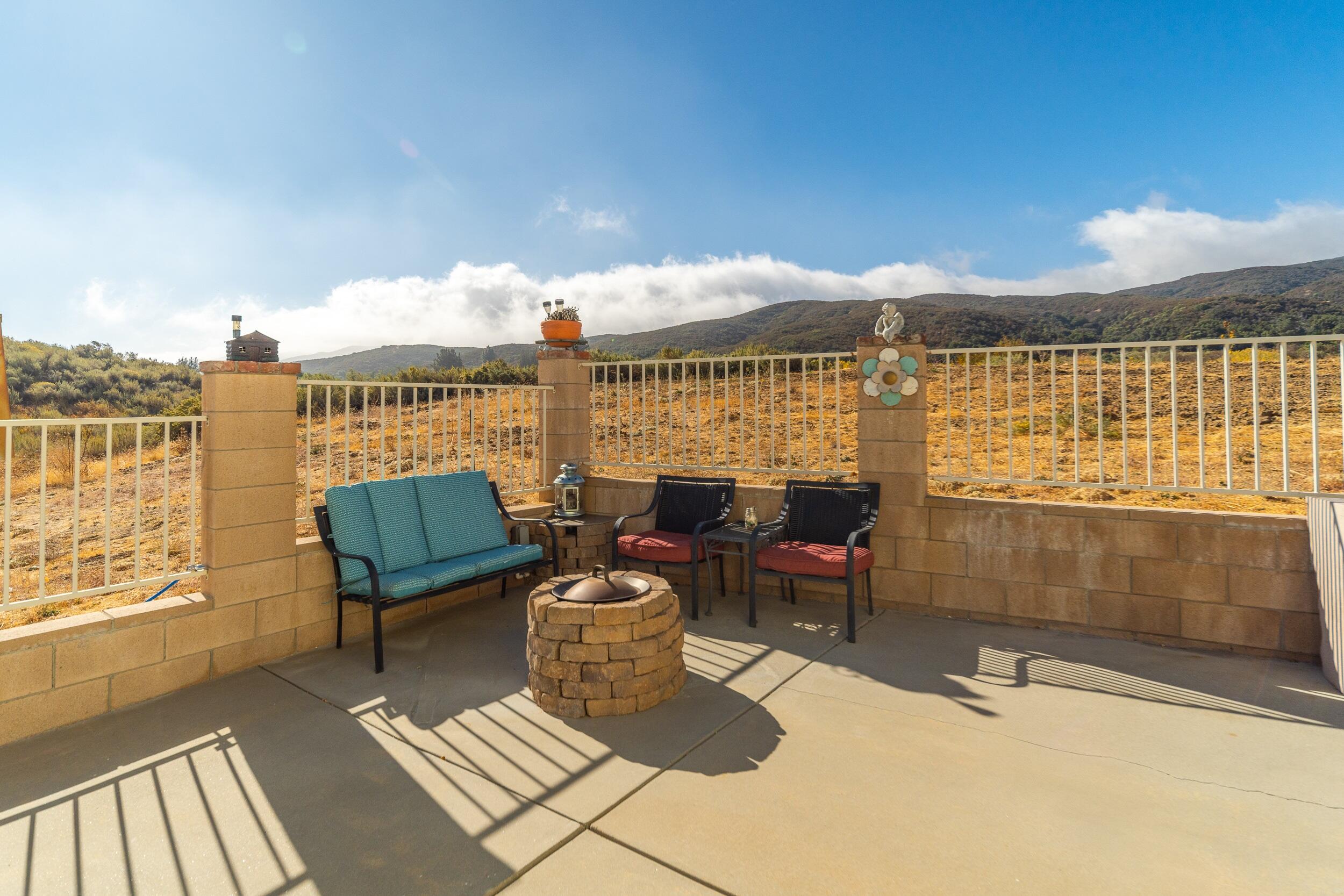 15040 Sandy Ridge Road Lake Elizabeth, CA 93532 - Photo 33 of 47 33 Back Patio and Fire Pit