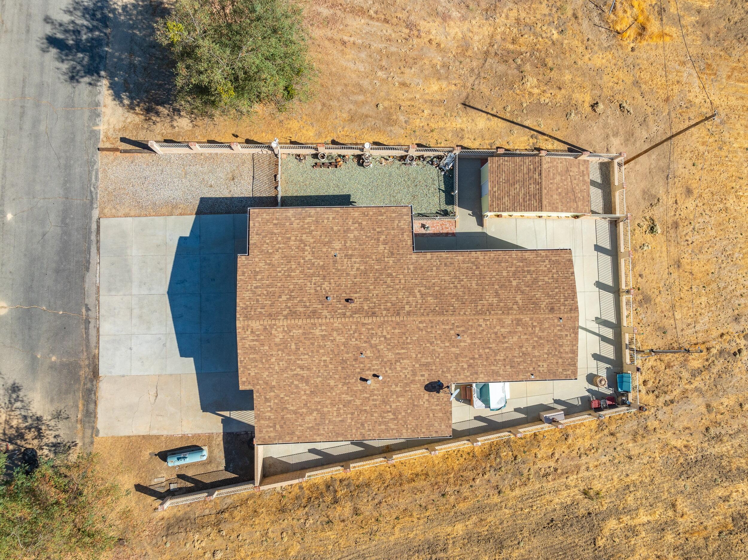 15040 Sandy Ridge Road Lake Elizabeth, CA 93532 - Photo 39 of 47 39 Aerial Roof 7 yrs old