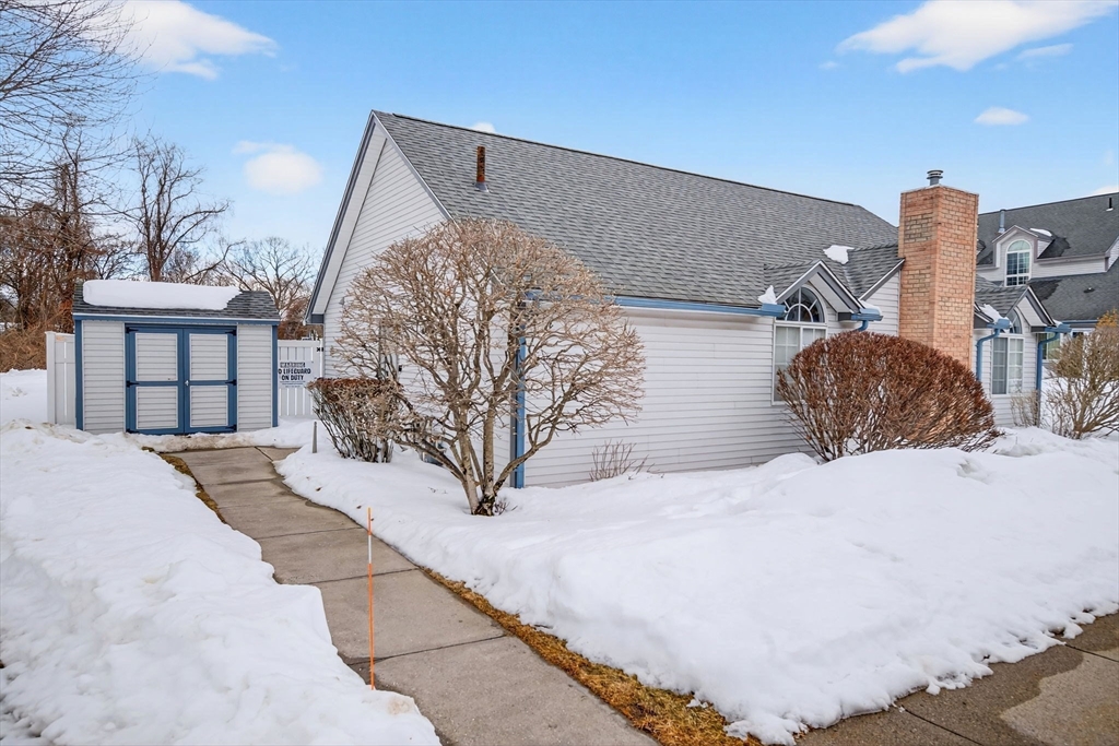 104 Johnson Road, Unit 1103 Chicopee, MA 01022 - Photo 36 of 42 a view of a house with a snow