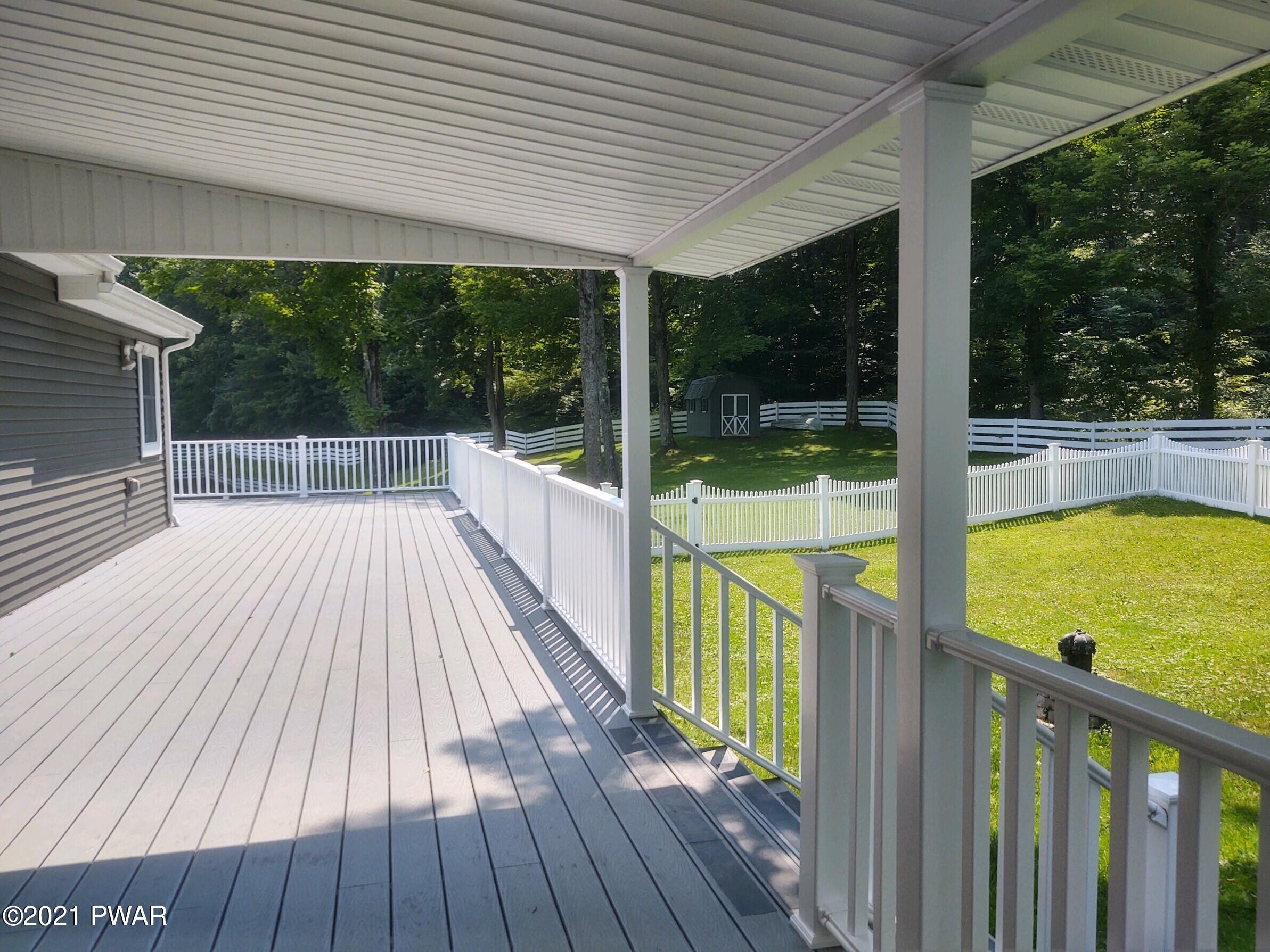 39 Starlight Lake Road Starlight, PA 18461 - Photo 15 of 36 full back deck and porch