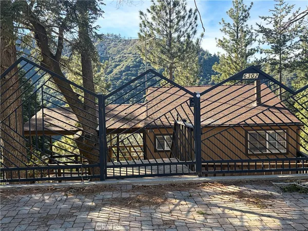 a view of a entrance gate of a house