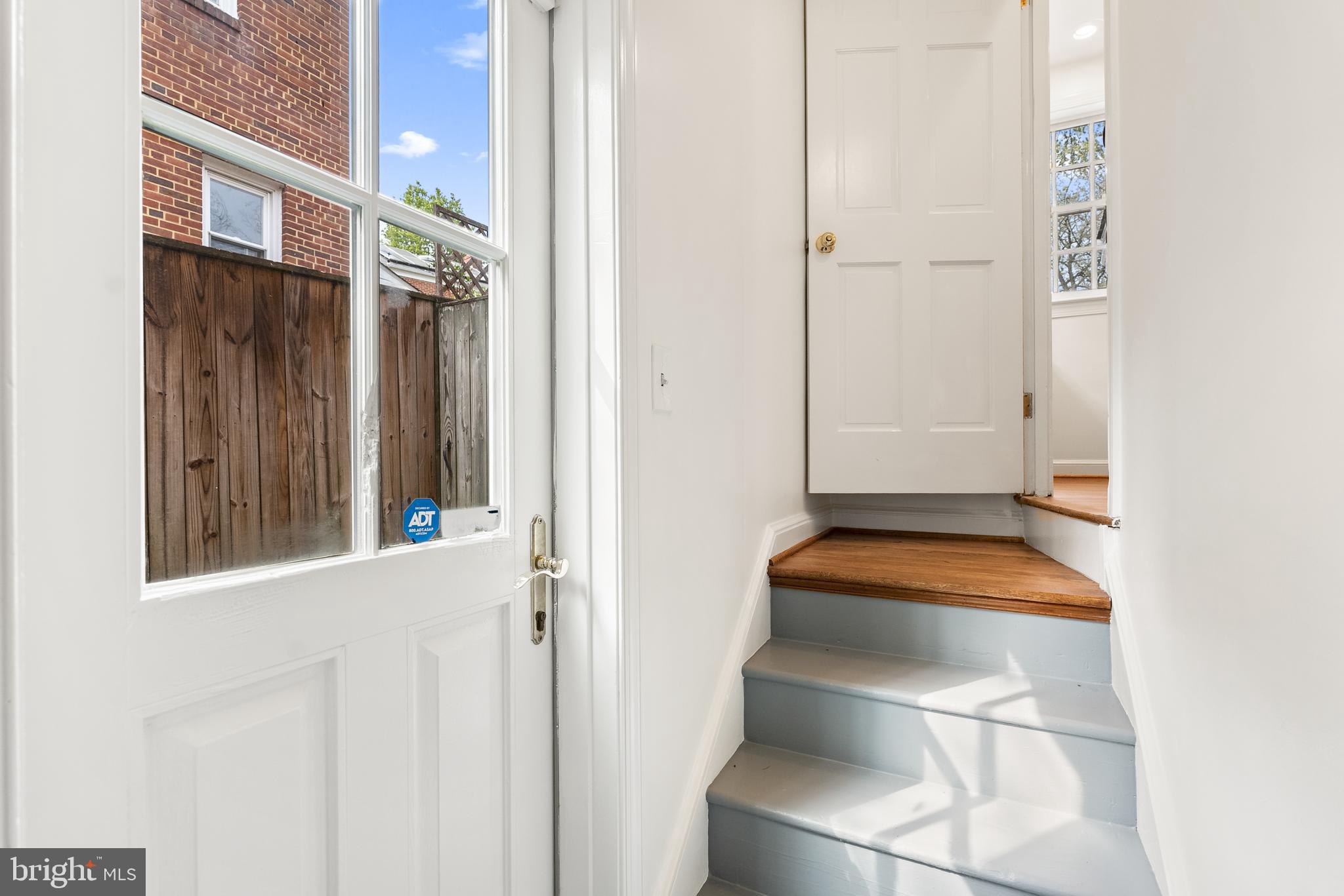 4521 Clark Place Northwest Washington, DC 20007 - Photo 18 of 27 a view of an entryway with staircase