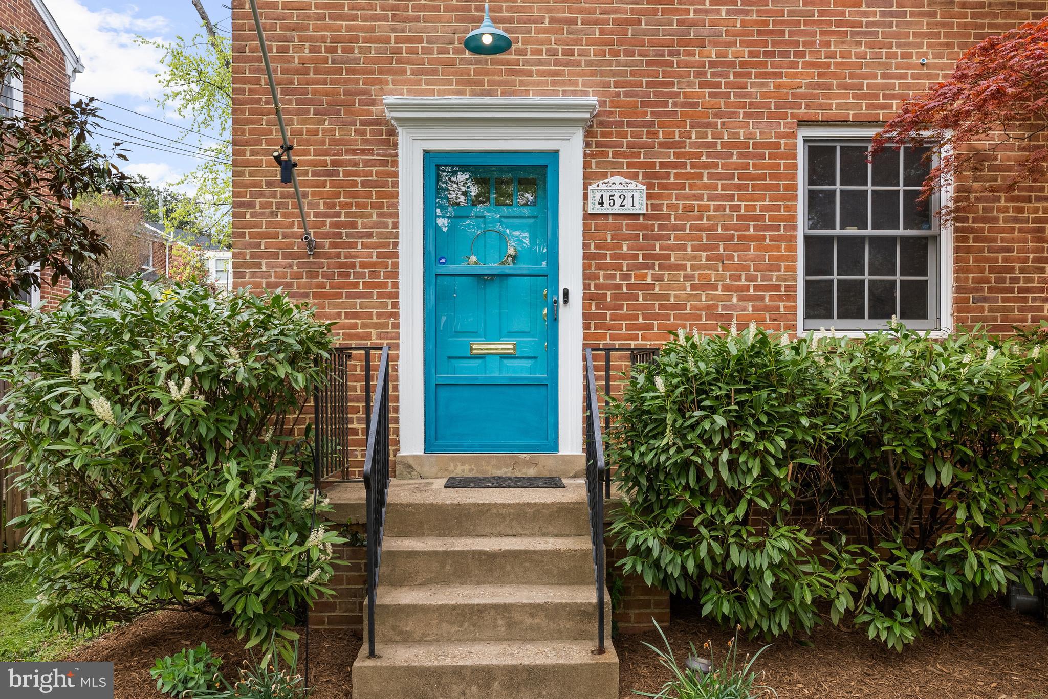 4521 Clark Place Northwest Washington, DC 20007 - Photo 3 of 27 a view of the entrance door of the house