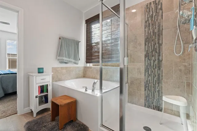 a bathroom with a sink and a bathtub