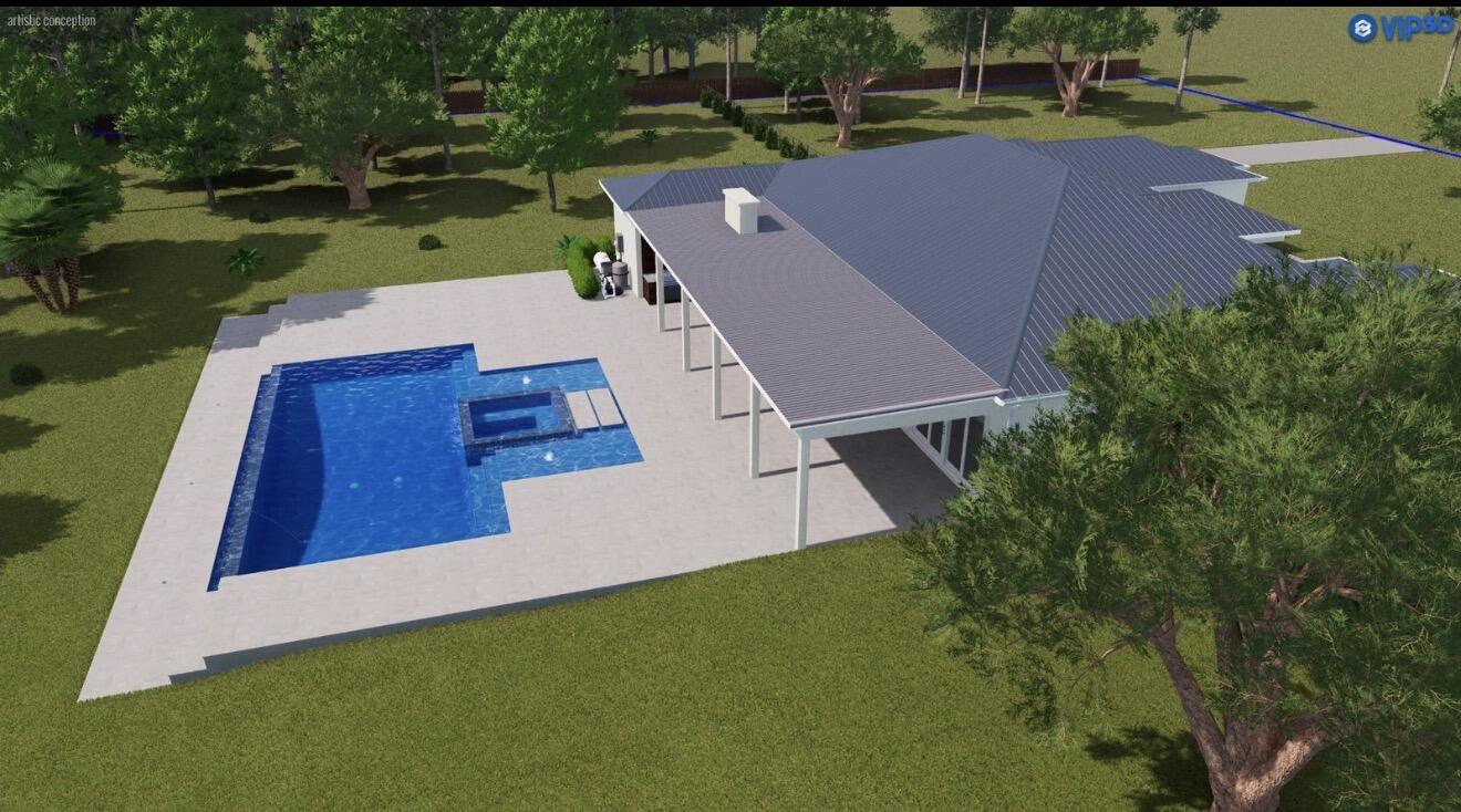 11871 160th Road North Jupiter, FL 33478 - Photo 40 of 66 AI Generated Pool