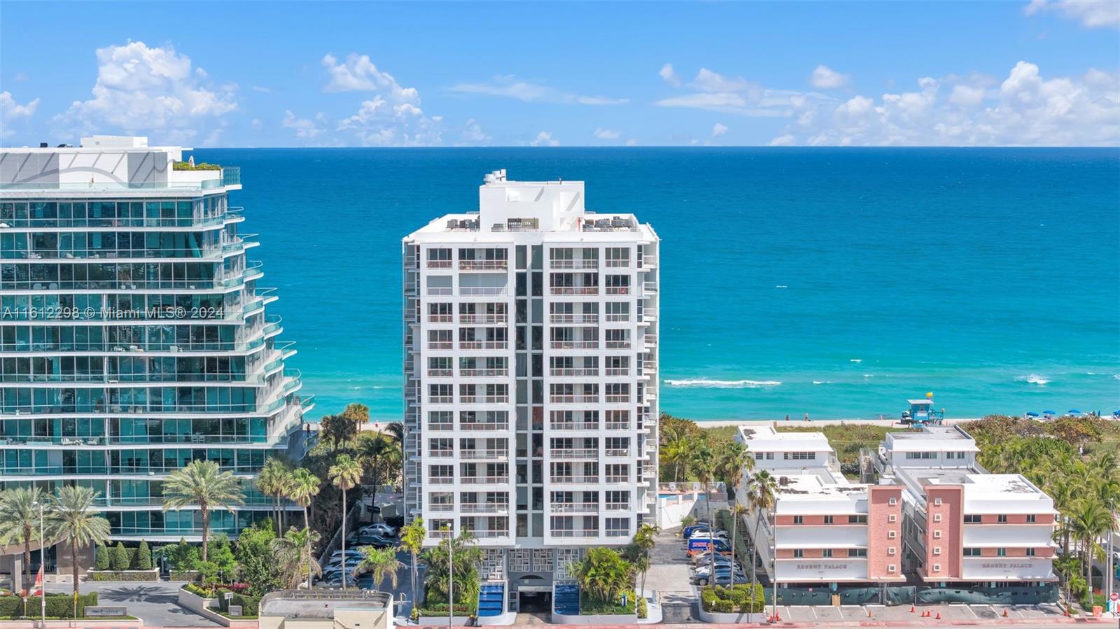9341 Collins Avenue, Unit 707 Surfside, FL 33154 - Photo 1 of 55 a view of a city with tall buildings