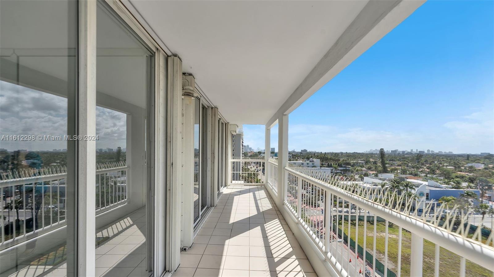 9341 Collins Avenue, Unit 707 Surfside, FL 33154 - Photo 32 of 55 a view of a balcony with city view