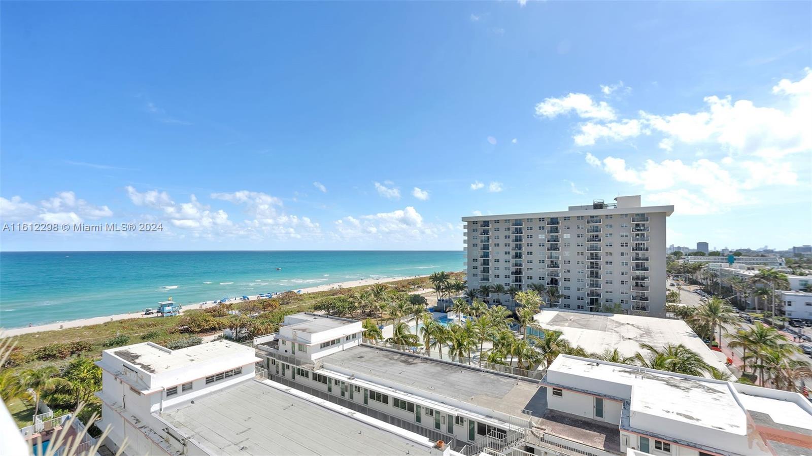 9341 Collins Avenue, Unit 707 Surfside, FL 33154 - Photo 33 of 55 a view of a city with ocean