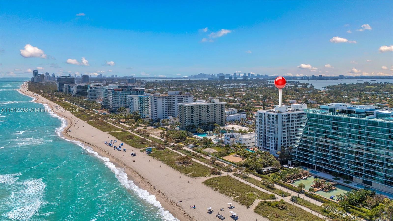 9341 Collins Avenue, Unit 707 Surfside, FL 33154 - Photo 55 of 55 a view of a city