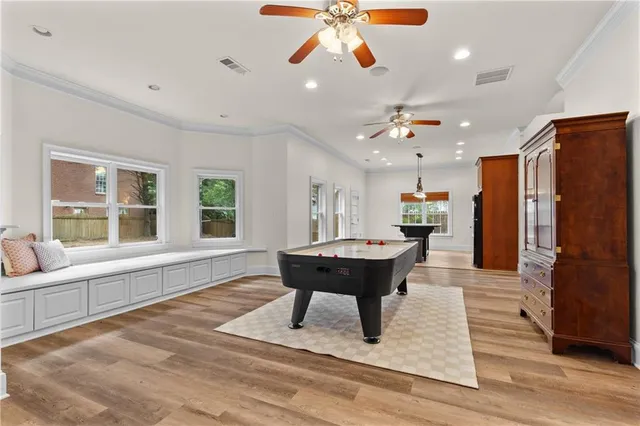 a view of a livingroom with furniture and window