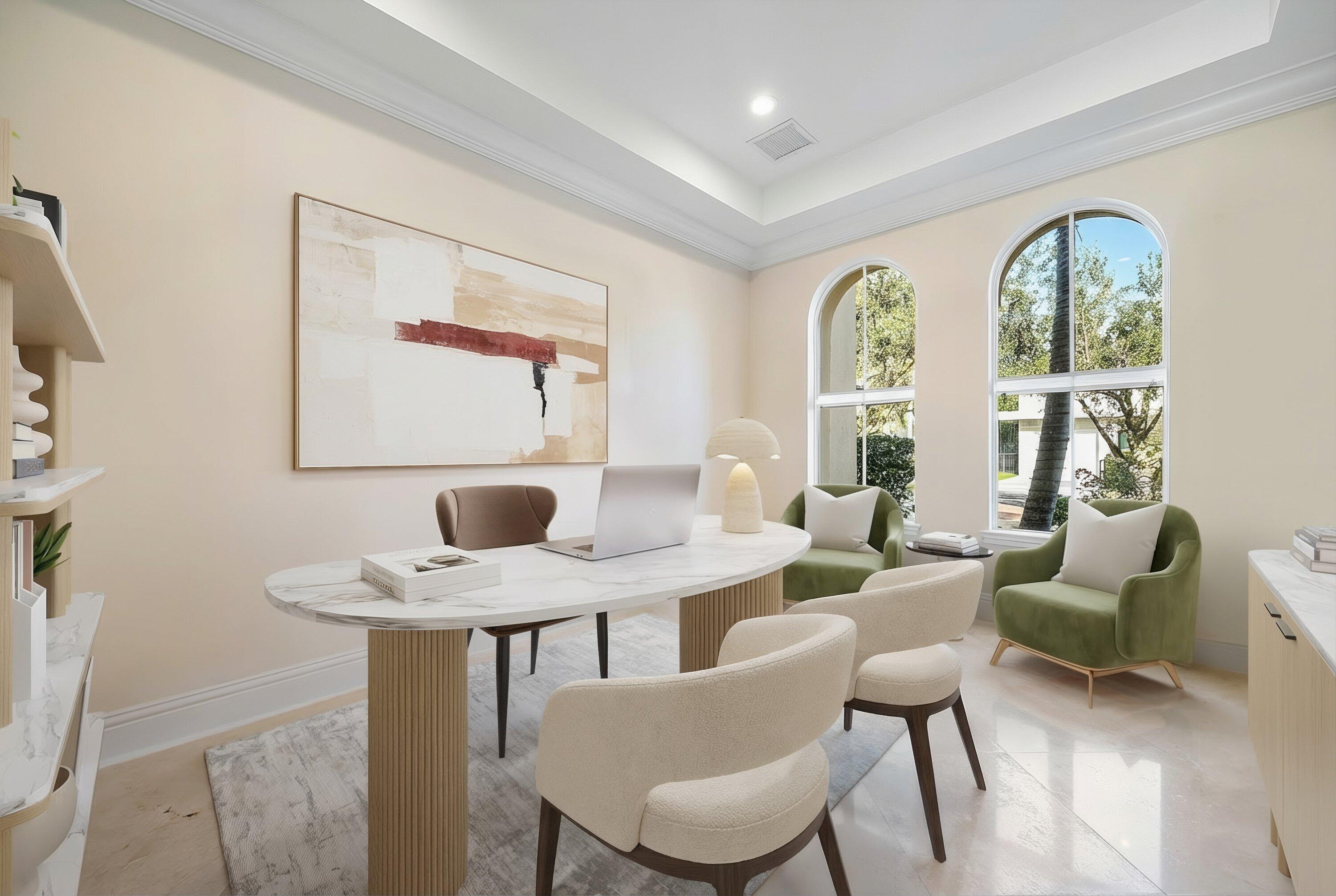 398 Northeast 7th Street Boca Raton, FL 33432 - Photo 34 of 74 a view of a dining room with furniture window and outside view