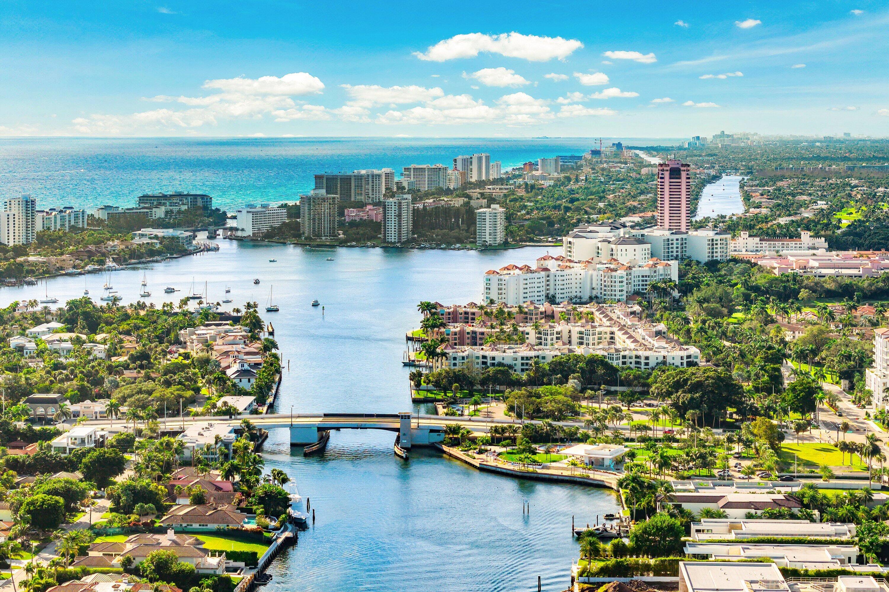 398 Northeast 7th Street Boca Raton, FL 33432 - Photo 74 of 74 a view of a city and ocean view