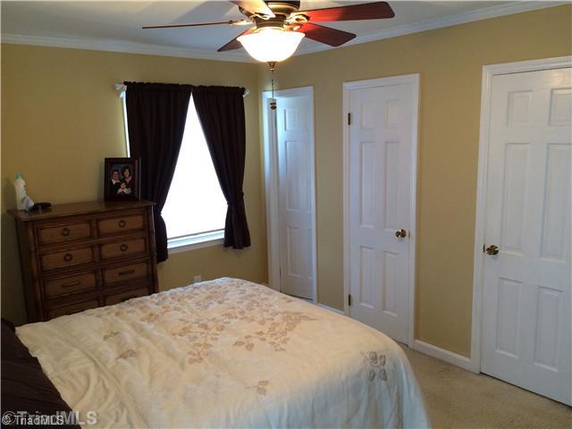 3261 Polo Road Winston-Salem, NC 27106 - Photo 10 of 16 Master Bedroom. Double Closets and private bath
