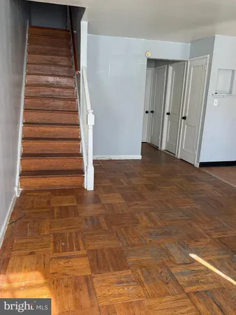 a view of entryway with stairs