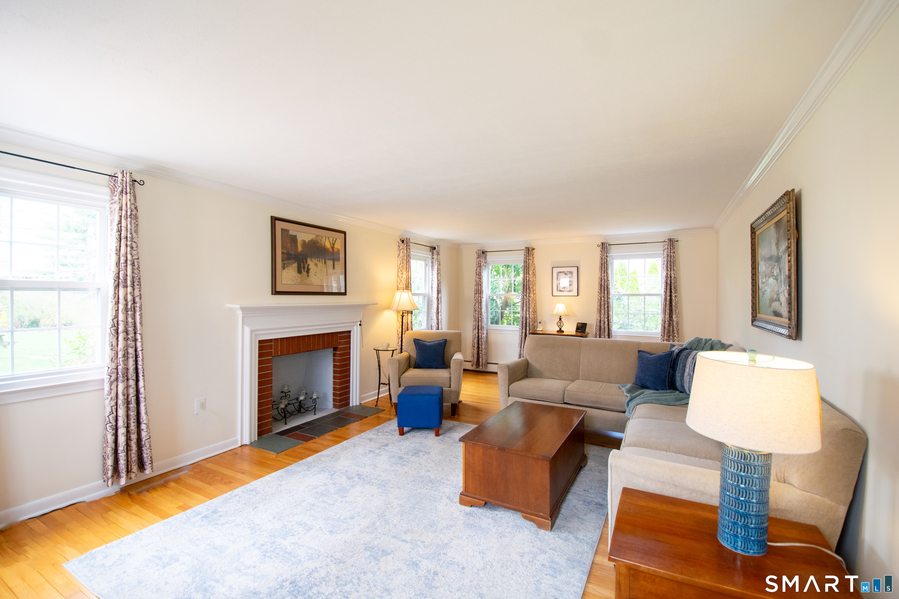 3 Deerfield Road Old Saybrook, CT 06475 - Photo 14 of 38 Wood fireplace