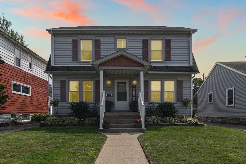 1012 177th Place Hammond, IN 46324 - Photo 26 of 26 a front view of a house with garden