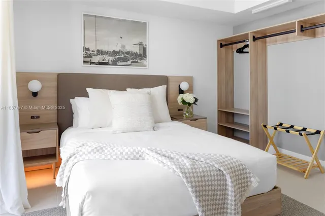 a view of city with tall buildings