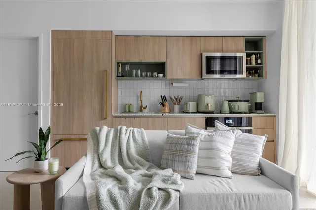 a view of outdoor space with wooden floor