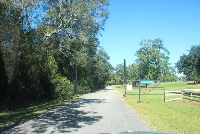 a view of a door and an outdoor space