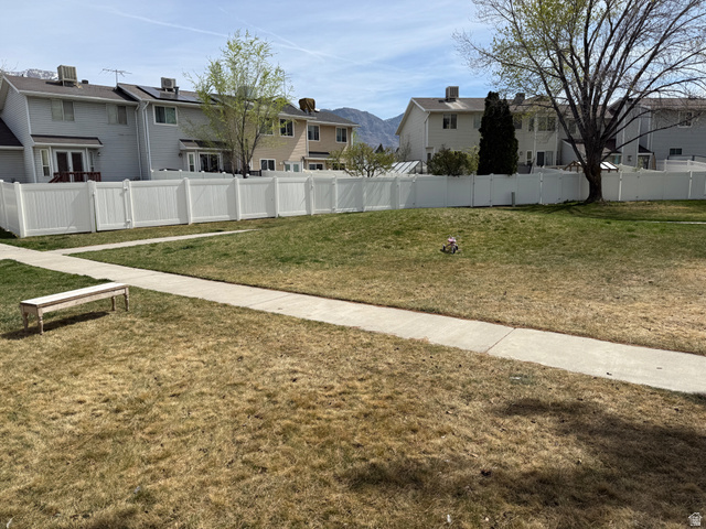 747 Hanover Drive Orem, UT 84058 - Photo 29 of 30 Fenced yard with a residential view