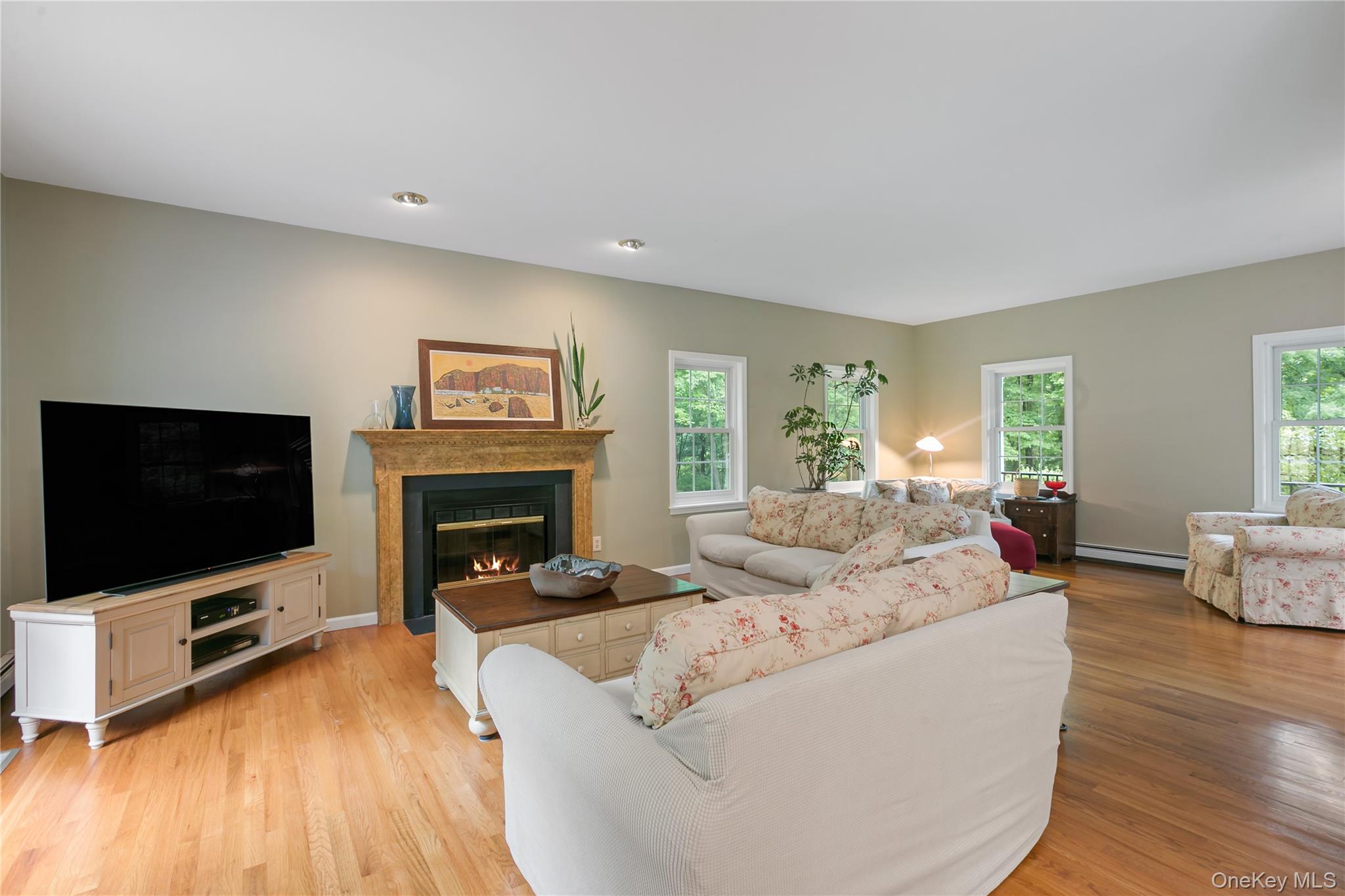 310 Avery Road Garrison, NY 10524 - Photo 5 of 26 Living Room with wood burning fireplace