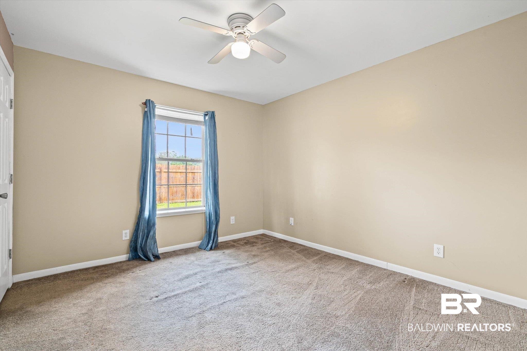 13908 White Road Silverhill, AL 36576 - Photo 15 of 23 Unfurnished room featuring light carpet and ceiling fan