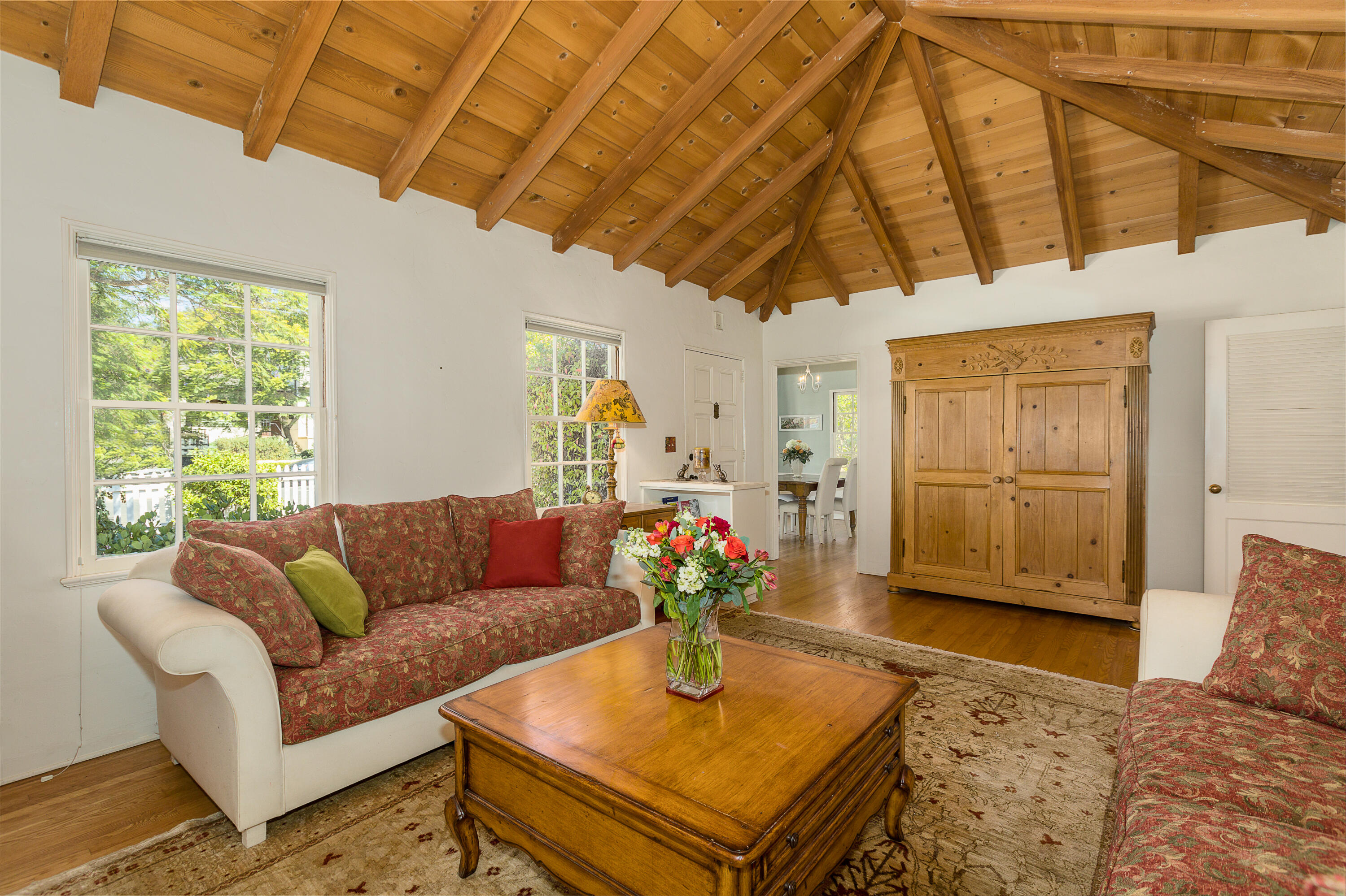 2721 Verde Vista Drive Santa Barbara, CA 93105 - Photo 4 of 21 a living room with furniture and wooden floor
