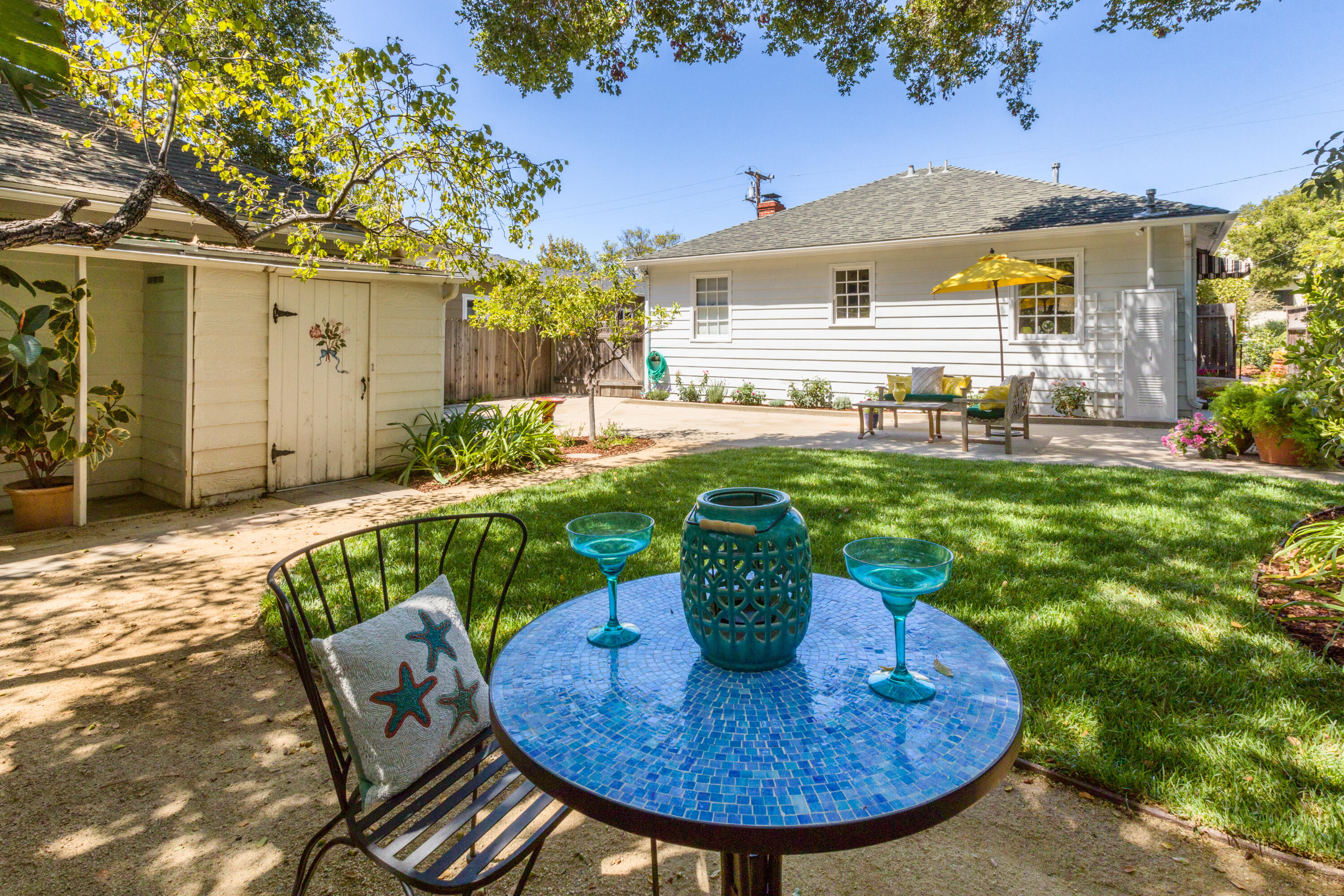 2721 Verde Vista Drive Santa Barbara, CA 93105 - Photo 10 of 21 a view of house with backyard outdoor seating area