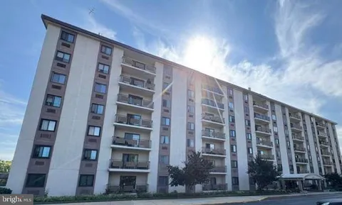 a front view of a building