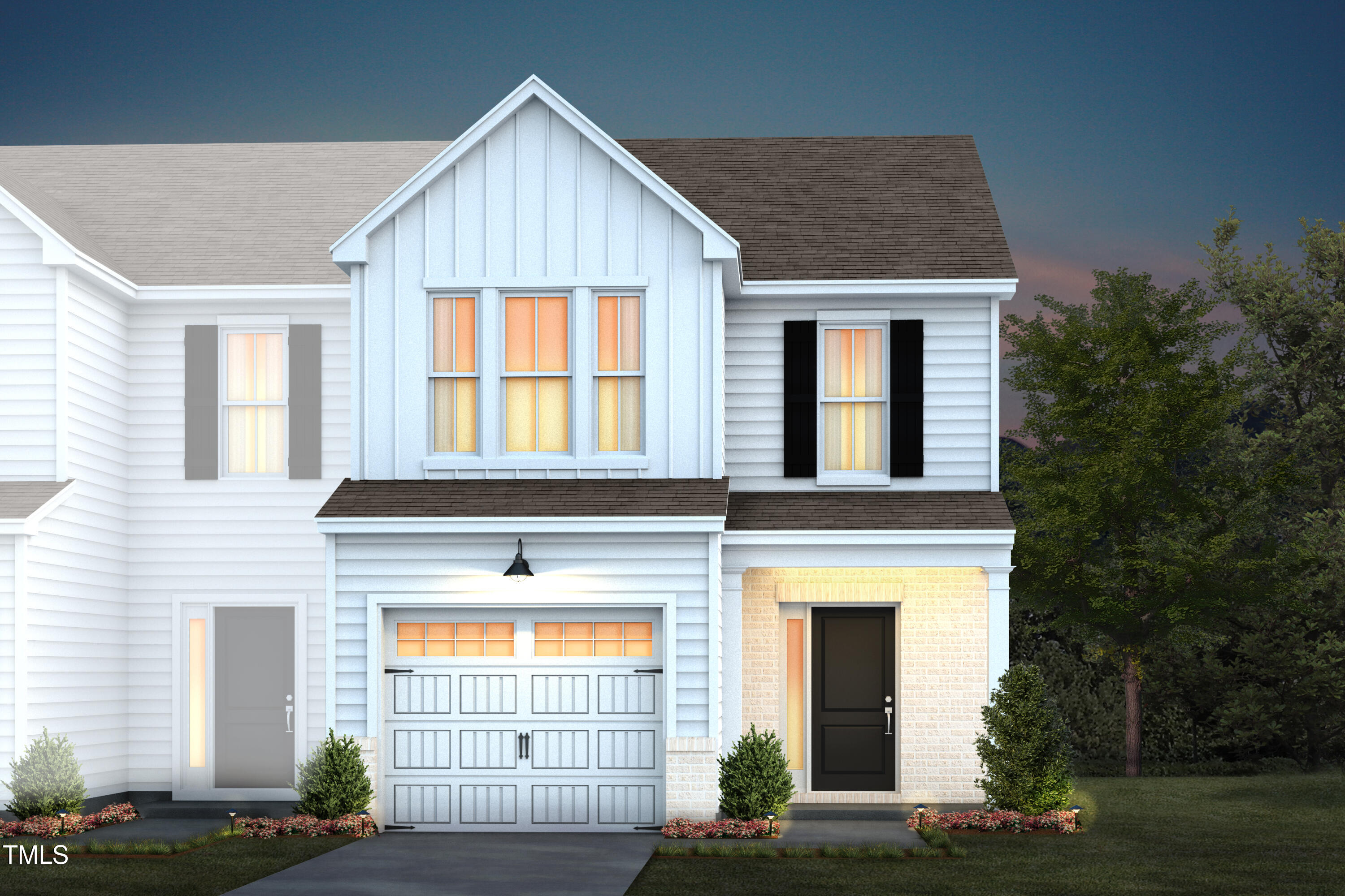 a view of front door of house