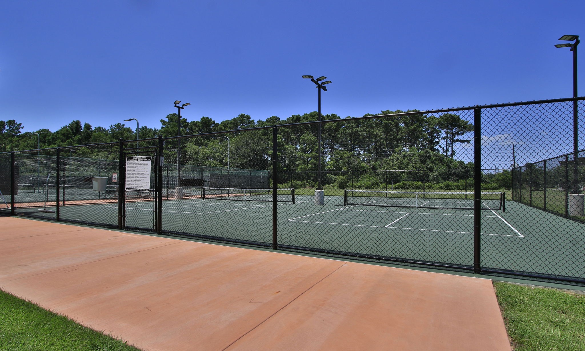 6311 Stone Trail Lane Spring, TX 77379 - Photo 46 of 47 Tennis courts for you to perfect that serve and add some fun to your daily cardio routine
