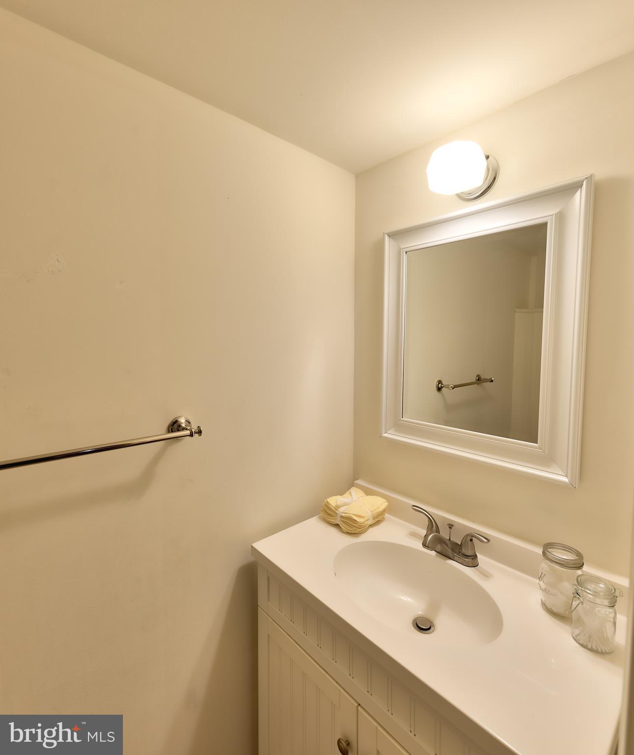 3715 Elkader Road Baltimore, MD 21218 - Photo 22 of 26 Half bath in the basement - perfectly decorated