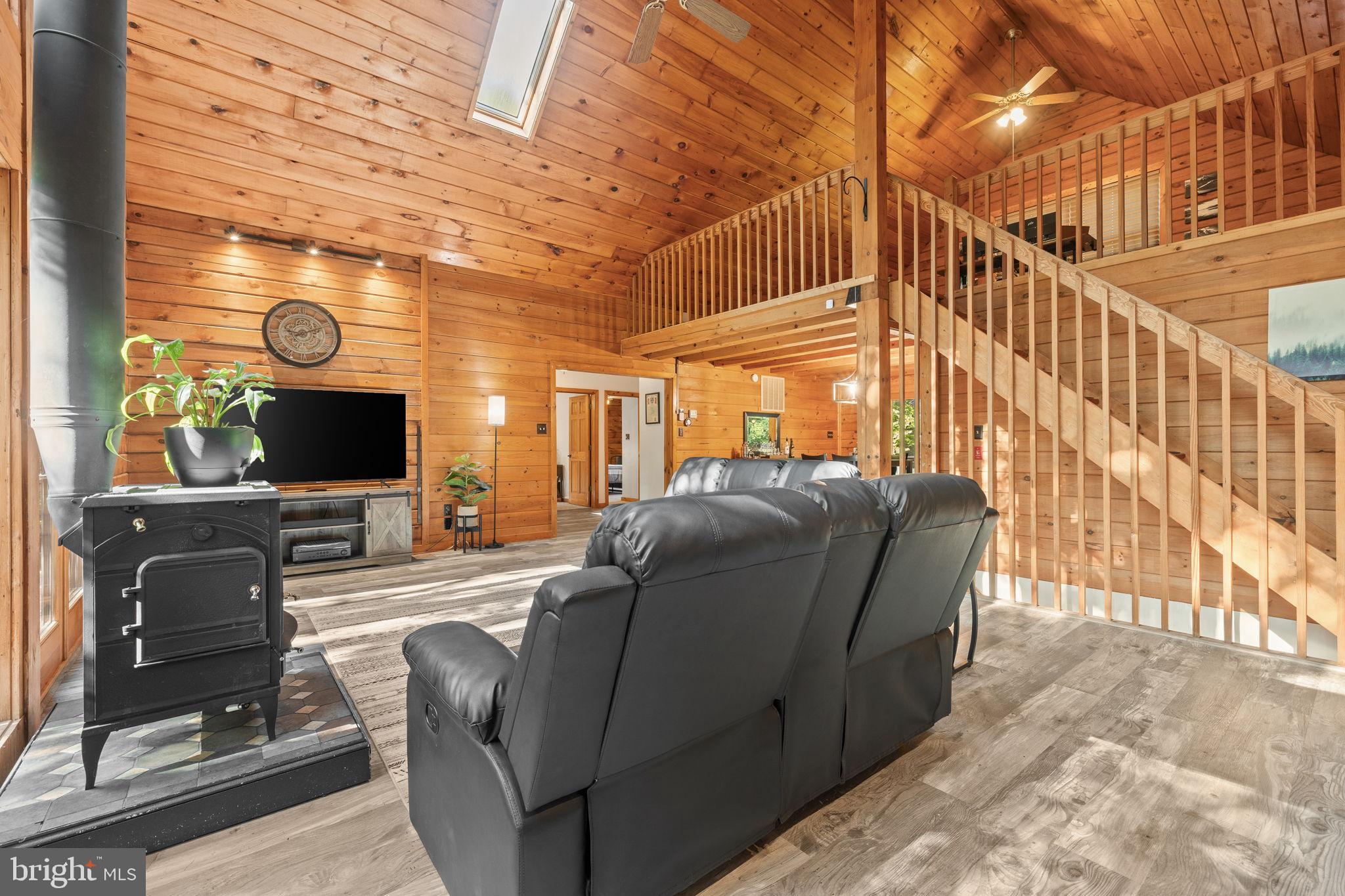 4344 Mission Road Harpers Ferry, WV 25425 - Photo 15 of 60 Cozy wooden retreat with inviting warmth.