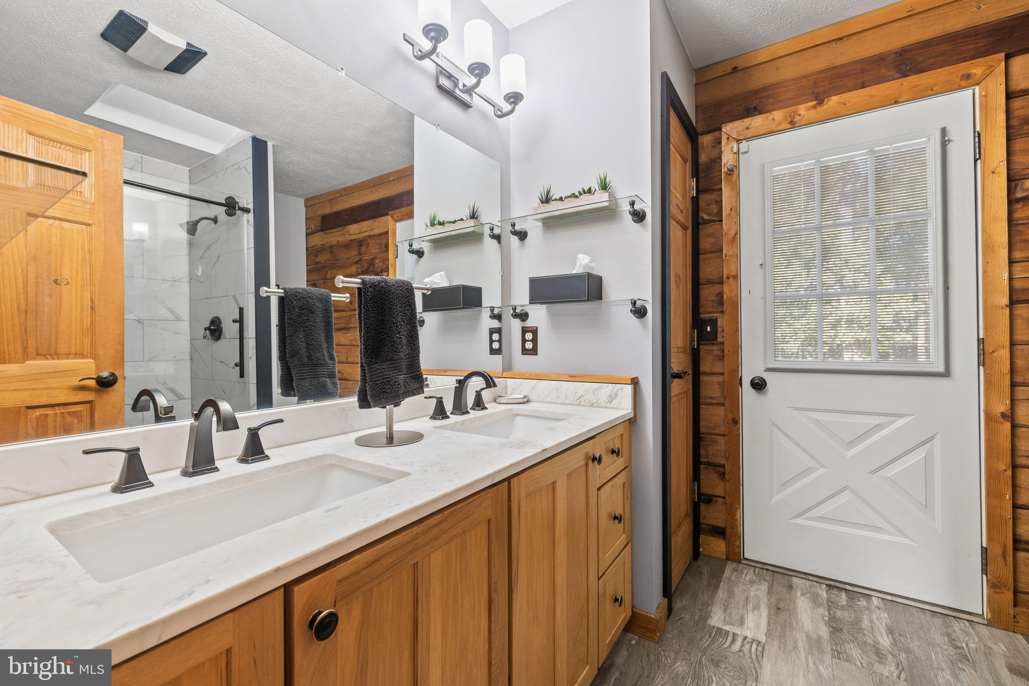 4344 Mission Road Harpers Ferry, WV 25425 - Photo 25 of 60 Modern rustic bathroom with elegant finishes.