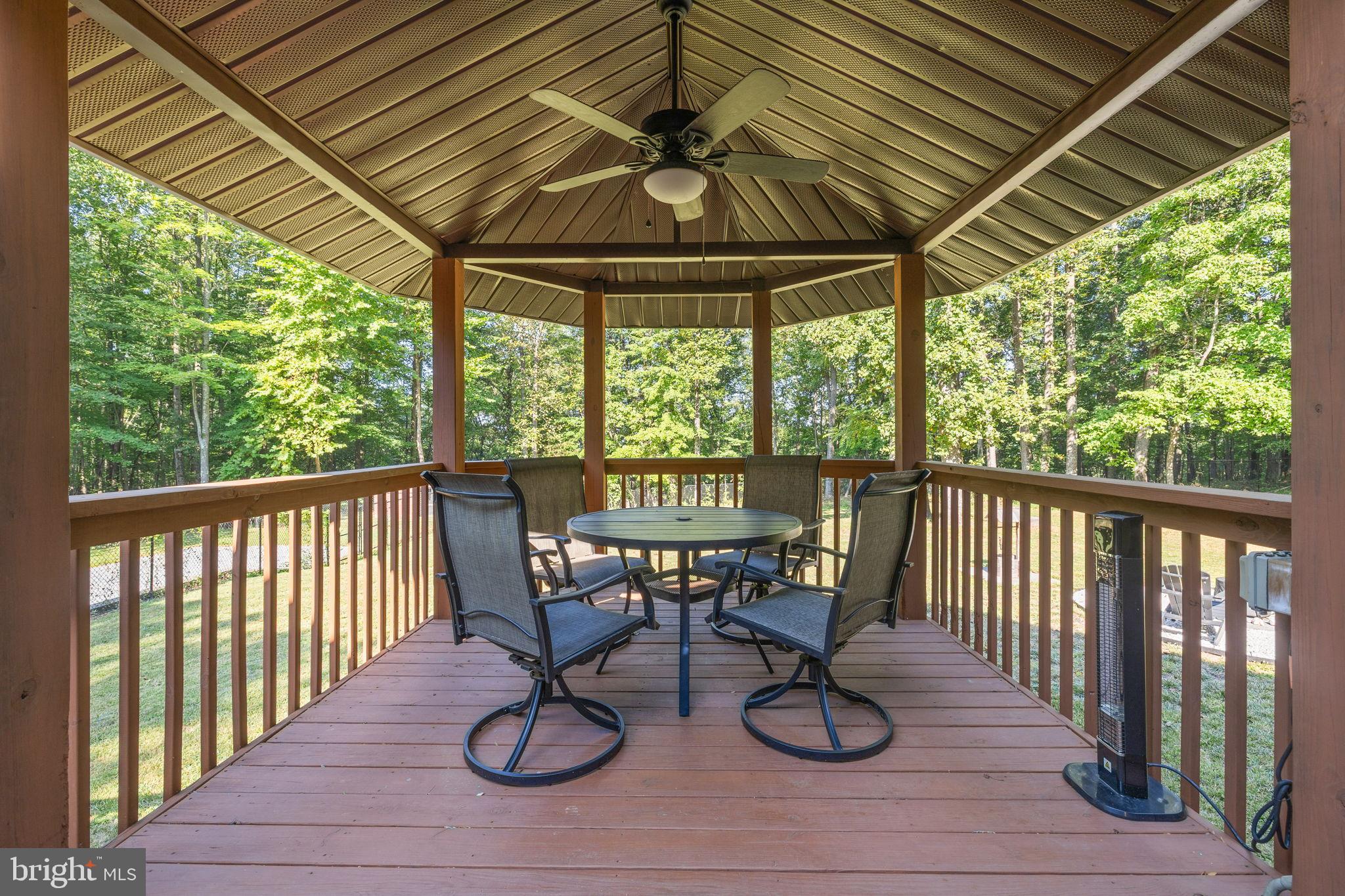 4344 Mission Road Harpers Ferry, WV 25425 - Photo 41 of 60 Serene gazebo retreat in lush greenery.