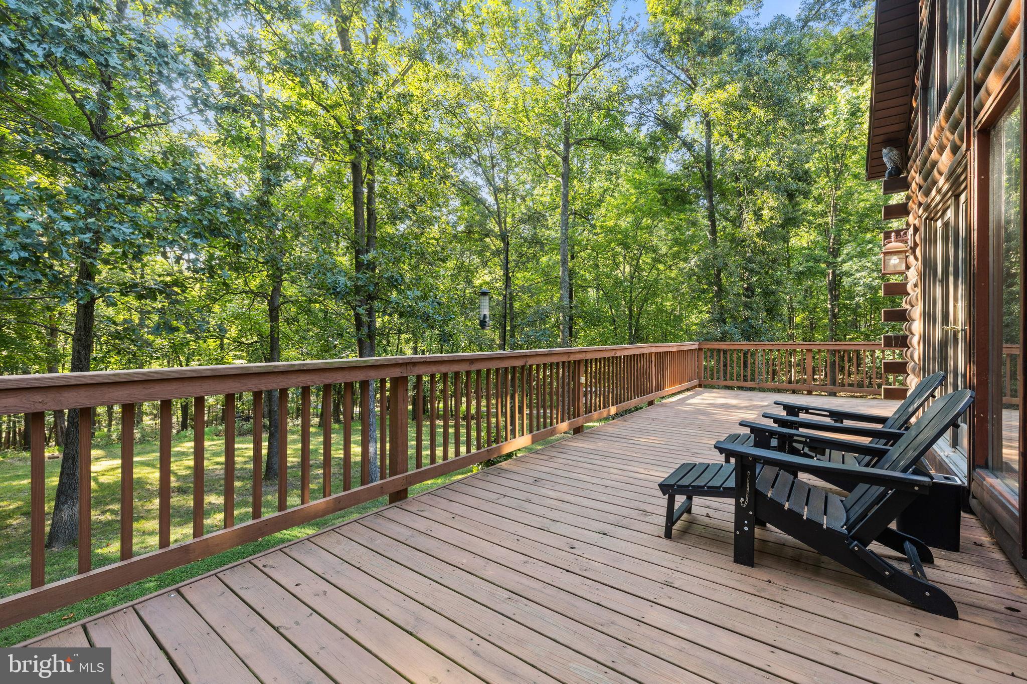 4344 Mission Road Harpers Ferry, WV 25425 - Photo 6 of 60 Serene deck nestled among lush greenery.