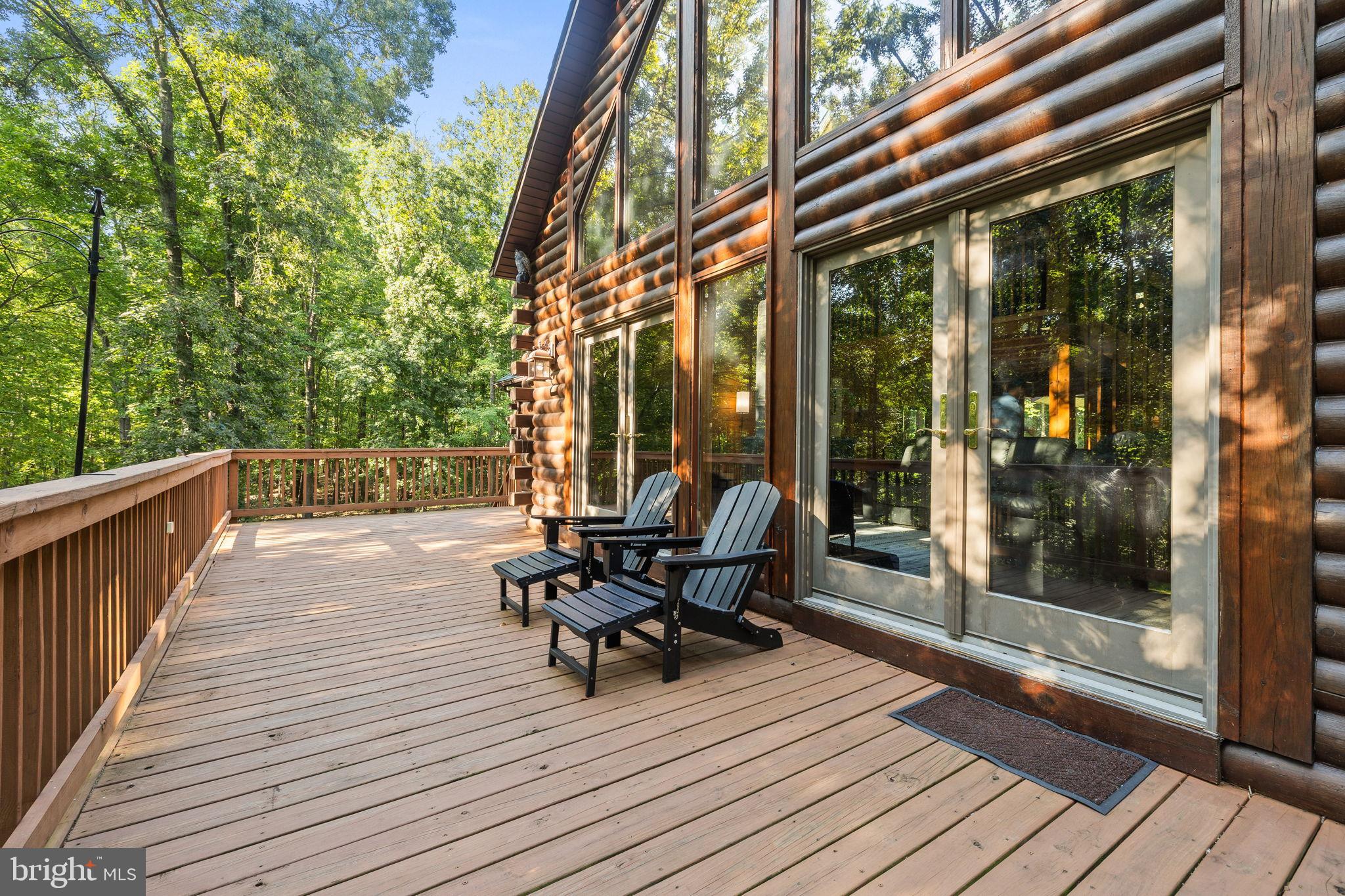 4344 Mission Road Harpers Ferry, WV 25425 - Photo 7 of 60 Serene log cabin retreat with nature views.
