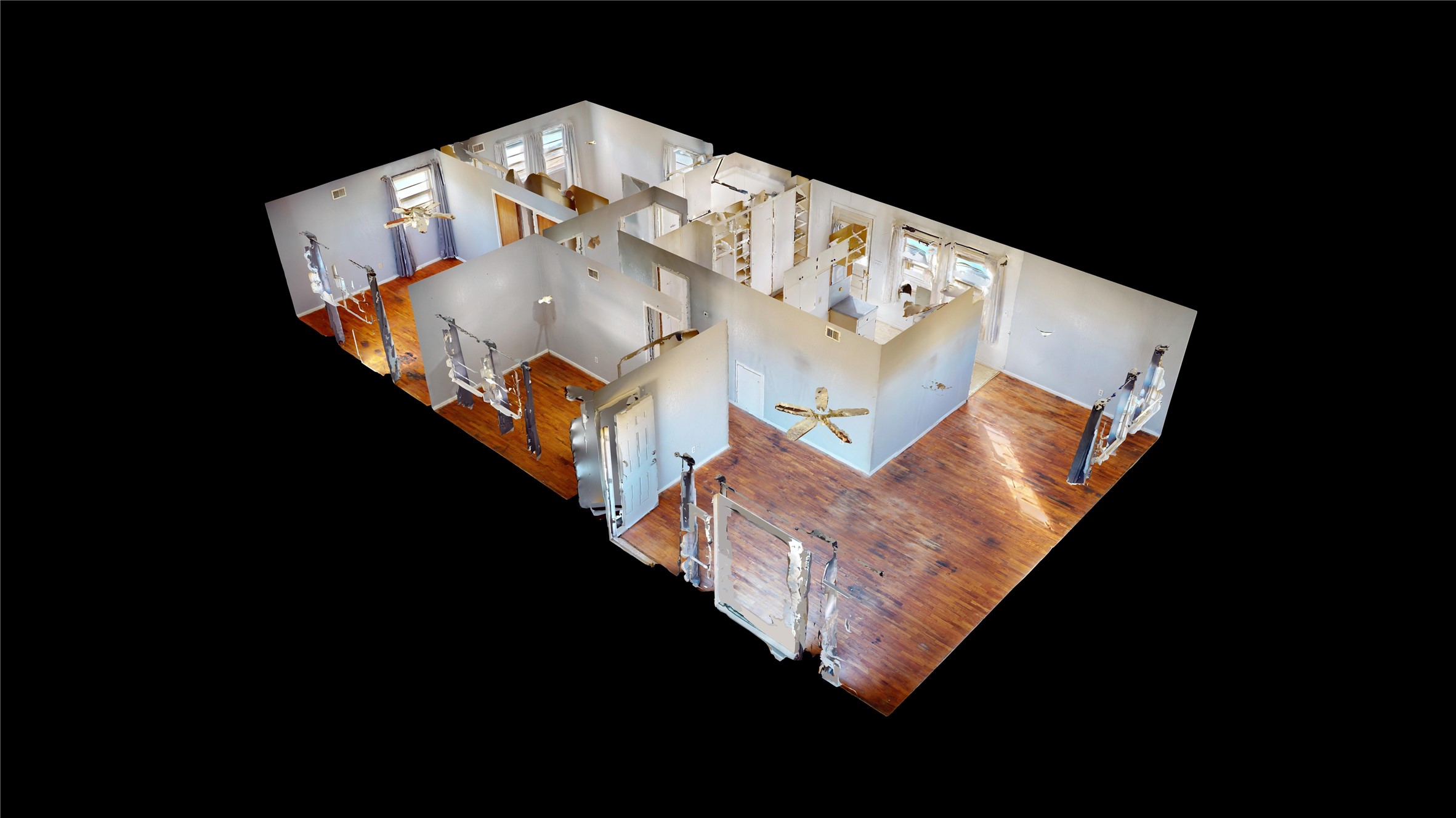 308 West 14th Street Friona, TX 79035 - Photo 3 of 21 Dollhouse View - Look for 3D Virtual Tour powered by Matterport on Home Page of Listing
