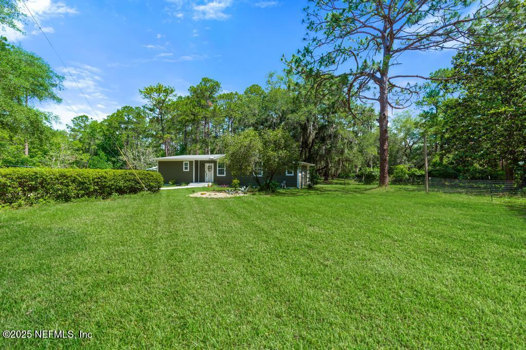 86290 Weldon Road Yulee, FL 32097 - Photo 42 of 50 a view of a garden with a tree