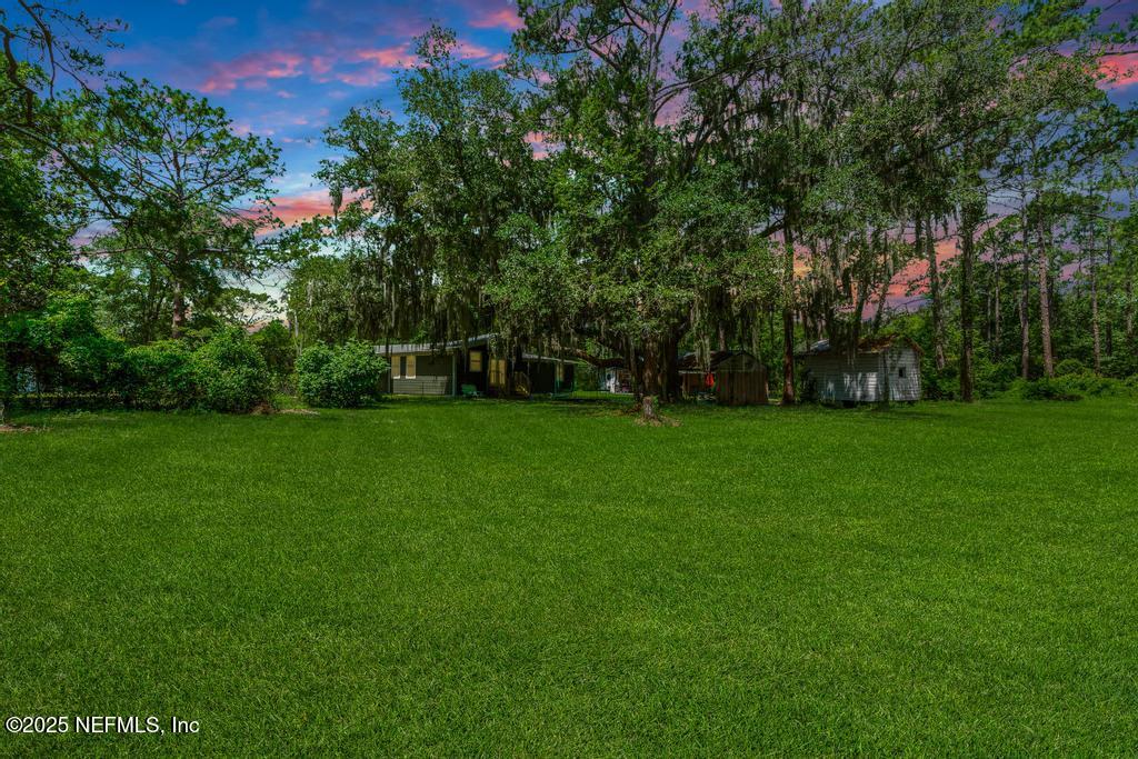 86290 Weldon Road Yulee, FL 32097 - Photo 47 of 50 a view of green field with trees in the background