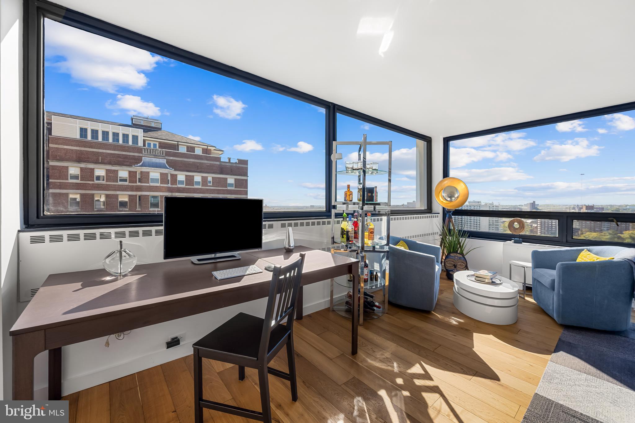 4000 North Charles Street, Unit 1414 Baltimore, MD 21218 - Photo 18 of 45 a view of a workspace with furniture