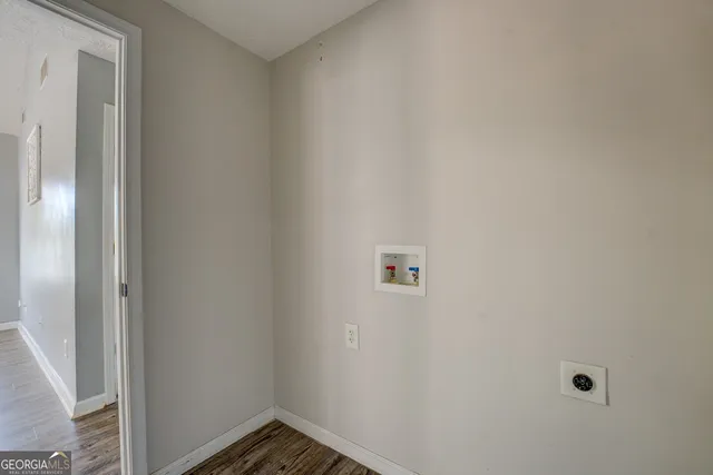 a view of a small space