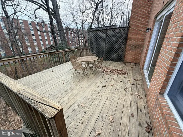 a view of wooden floor