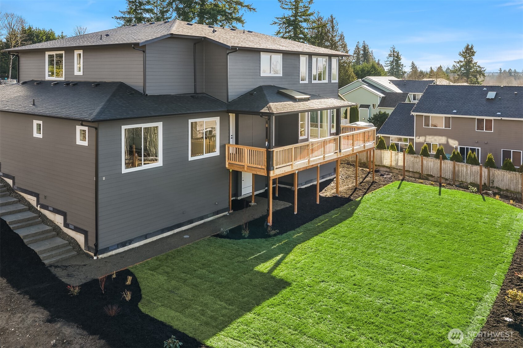 510 Nile Avenue Northeast Renton, WA 98059 - Photo 38 of 40 an aerial view of residential houses with yard