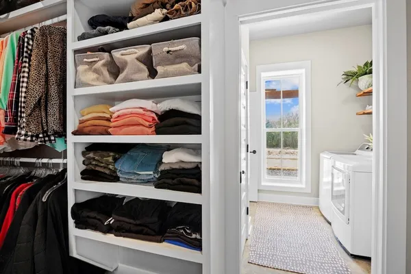 a view of a city with lots of green space